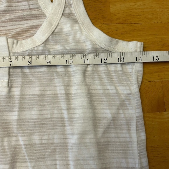 FOSSIL Y2K White Burnout Racerback Tank XS - Picture 13 of 14